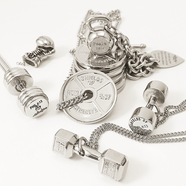 Stainless Steel Christian Fitness Jewelry