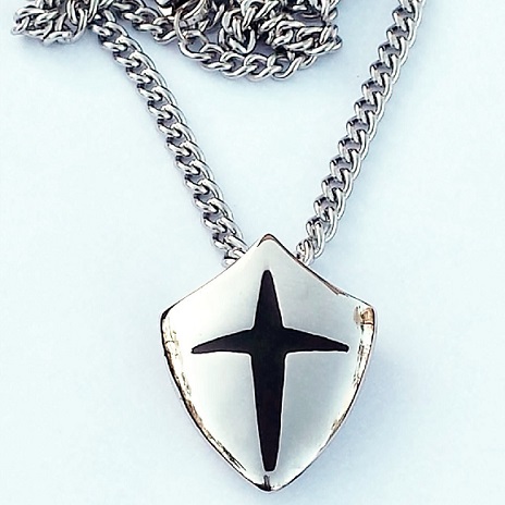 Joshua 1:9 Men's Pendant